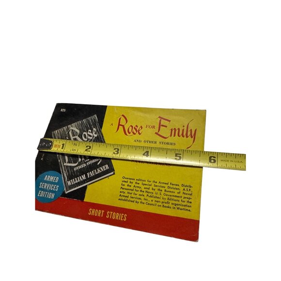 A Rose For Emily & Other Stories By William Faulkner Armed Services Edition 1942 - Picture 4 of 5